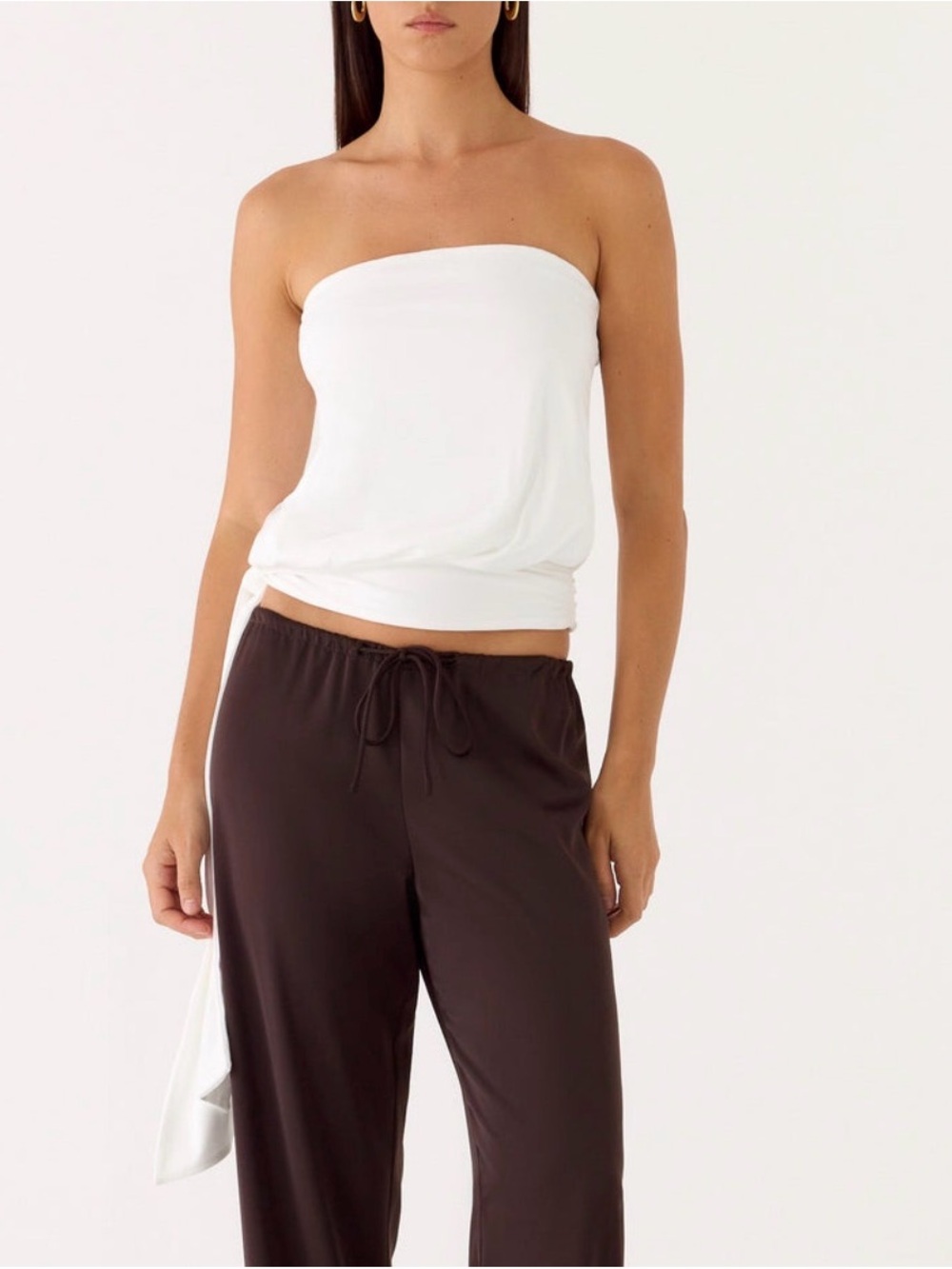 Peppermayo - Livia Strapless Top (White)